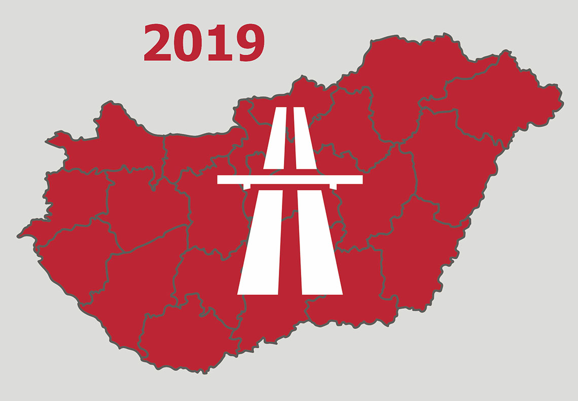 Elindult az éves autópálya matrica elővásárlás 2019-re!