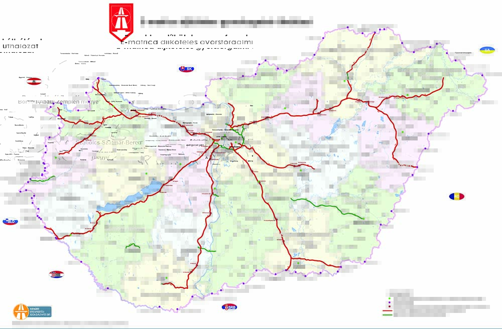 e matrica orszagos terkep 2022
